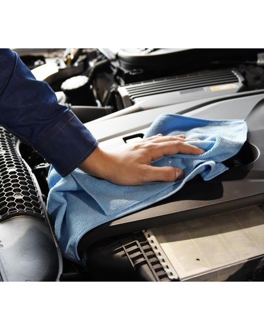 Microfasertuch light 40x40 cm blau